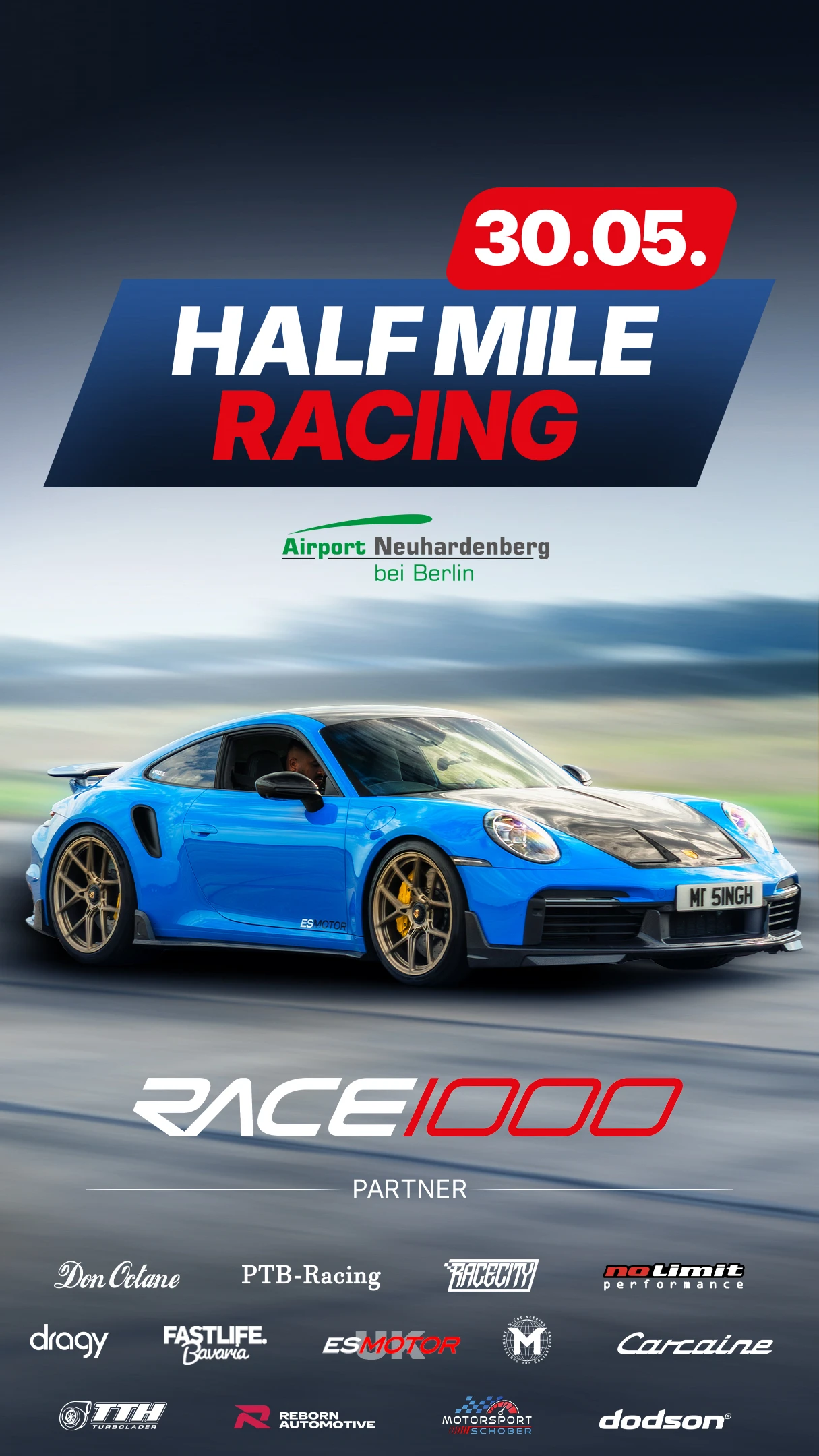 Race1000 Story-Flyer für Social Media